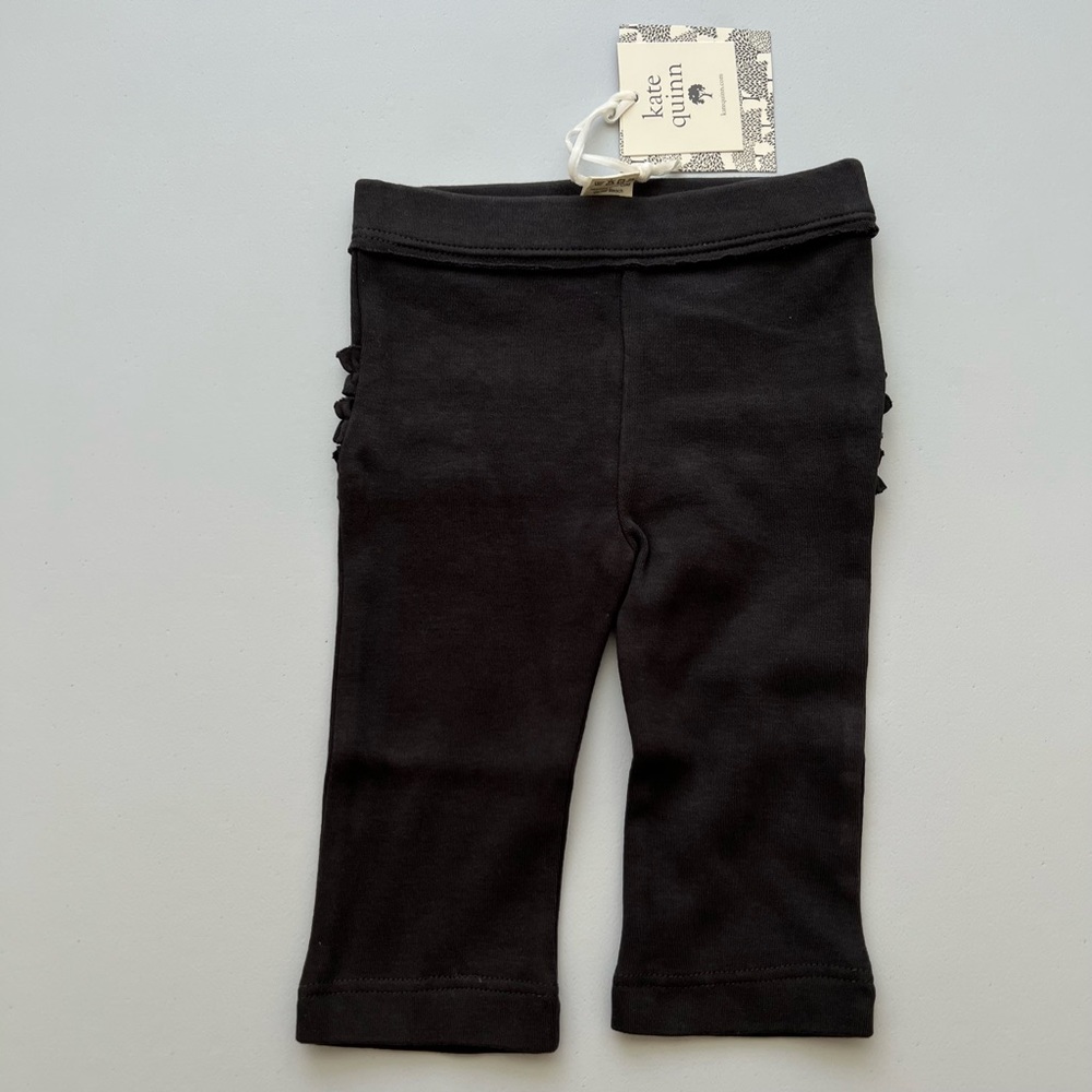 NWT Kate Quinn onyx ruffle bum legging size 6-12 months - Picture 5 of 8